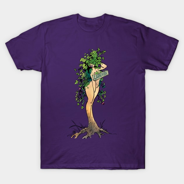 Plant Pin-up T-Shirt by Rypert